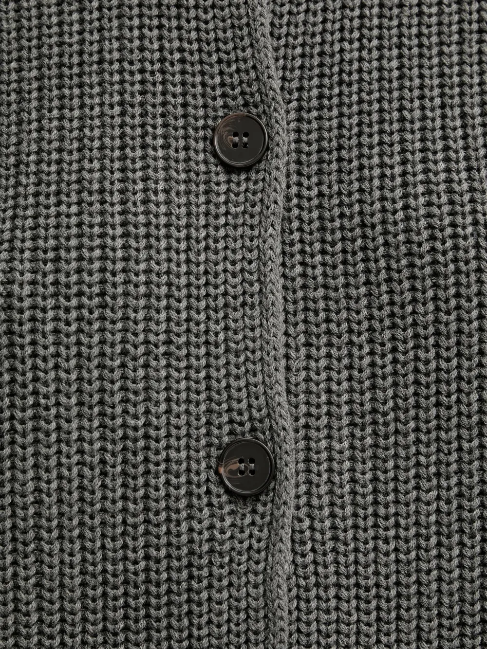 Marc O'polo Buttoned Cardigan In Gray