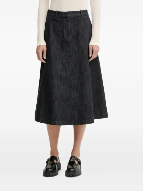 Marc O'Polo belt-loops midi skirt