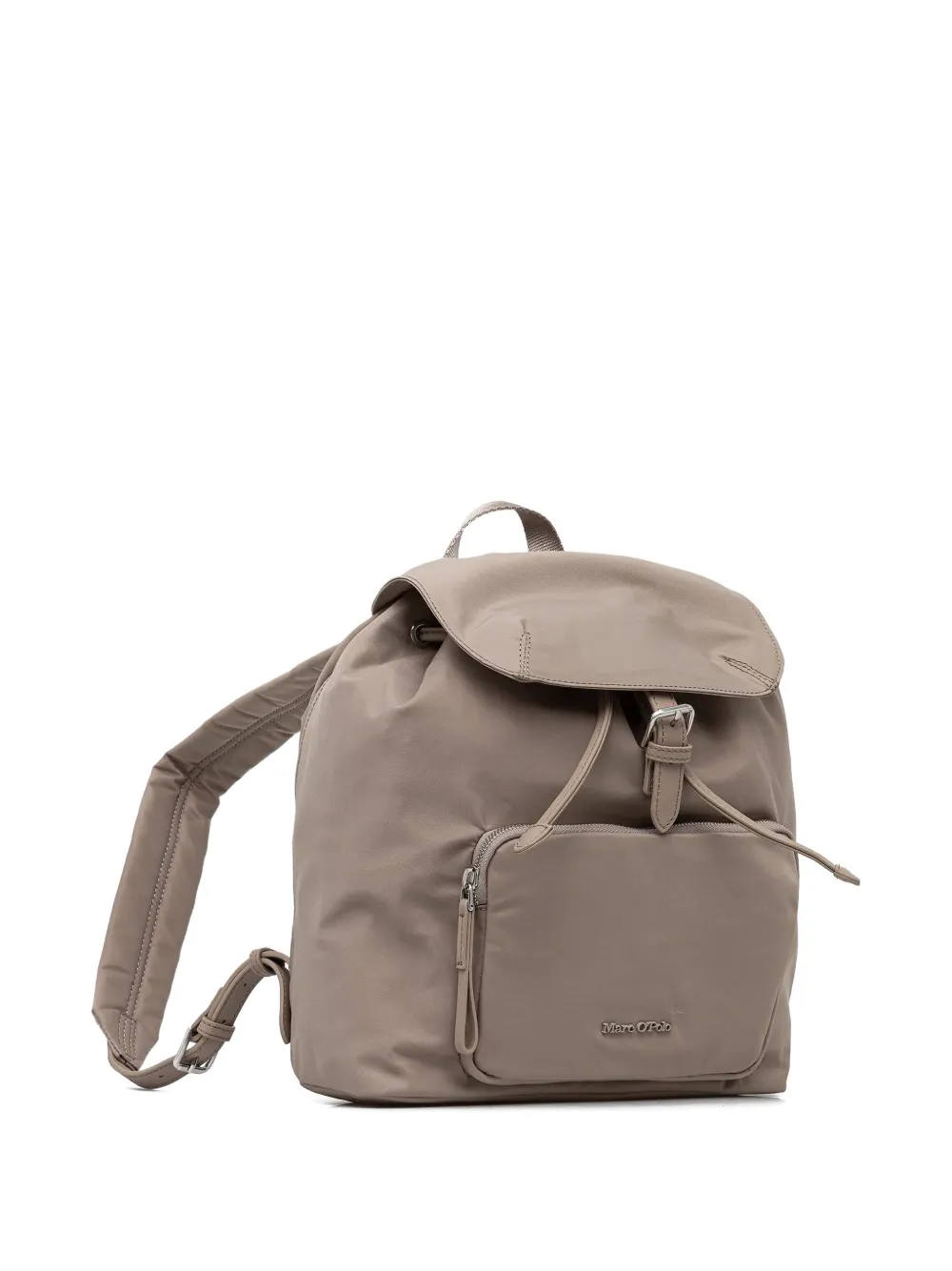 Marc O'Polo medium flap-pocket backpack - Beige