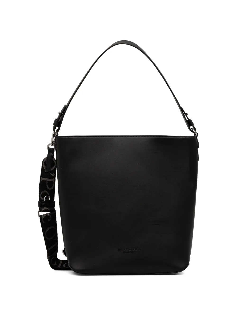 Marc O'Polo logo-strap shoulder bag - Nero