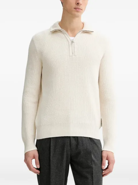 Marc O'Polo zip collared knitwear
