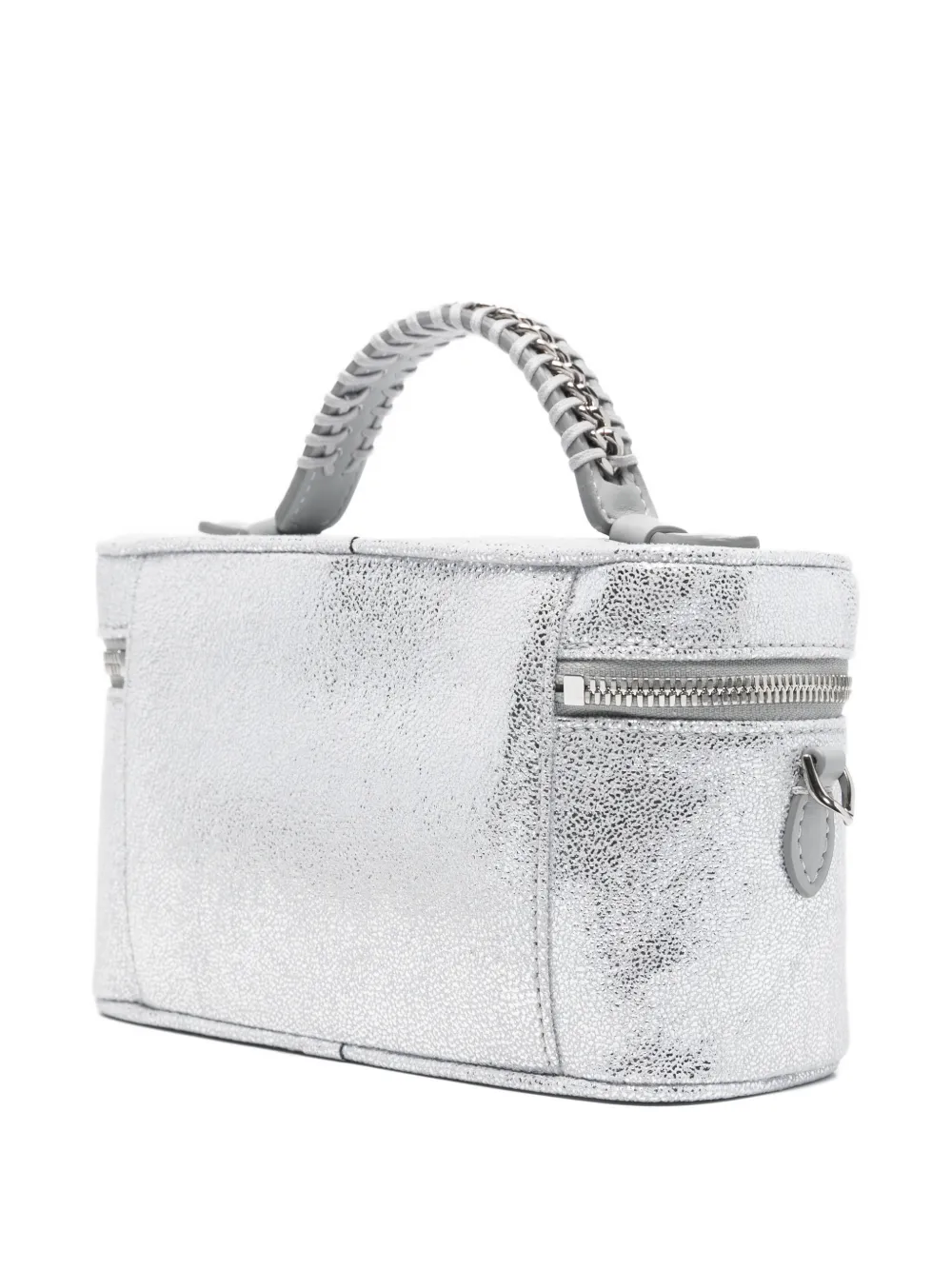  Stella Mccartney Zip-fastening Make Up Bag - Silver 