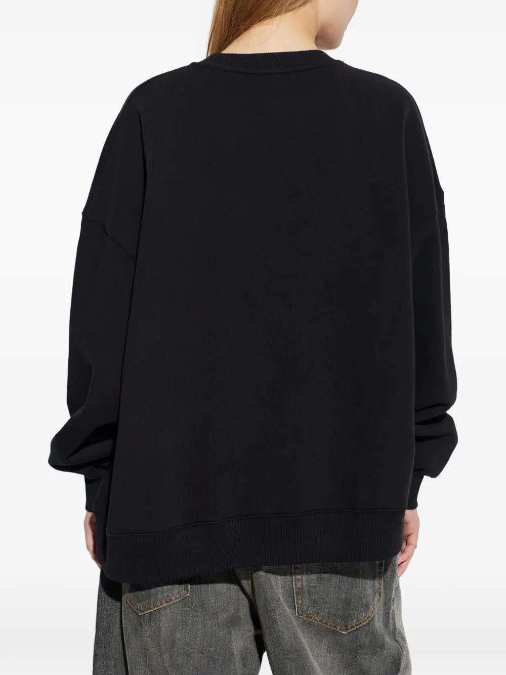 Embossed Logo Sweater