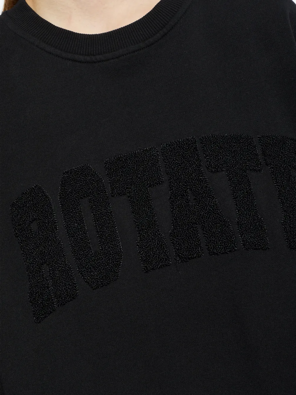 Embossed Logo Sweater