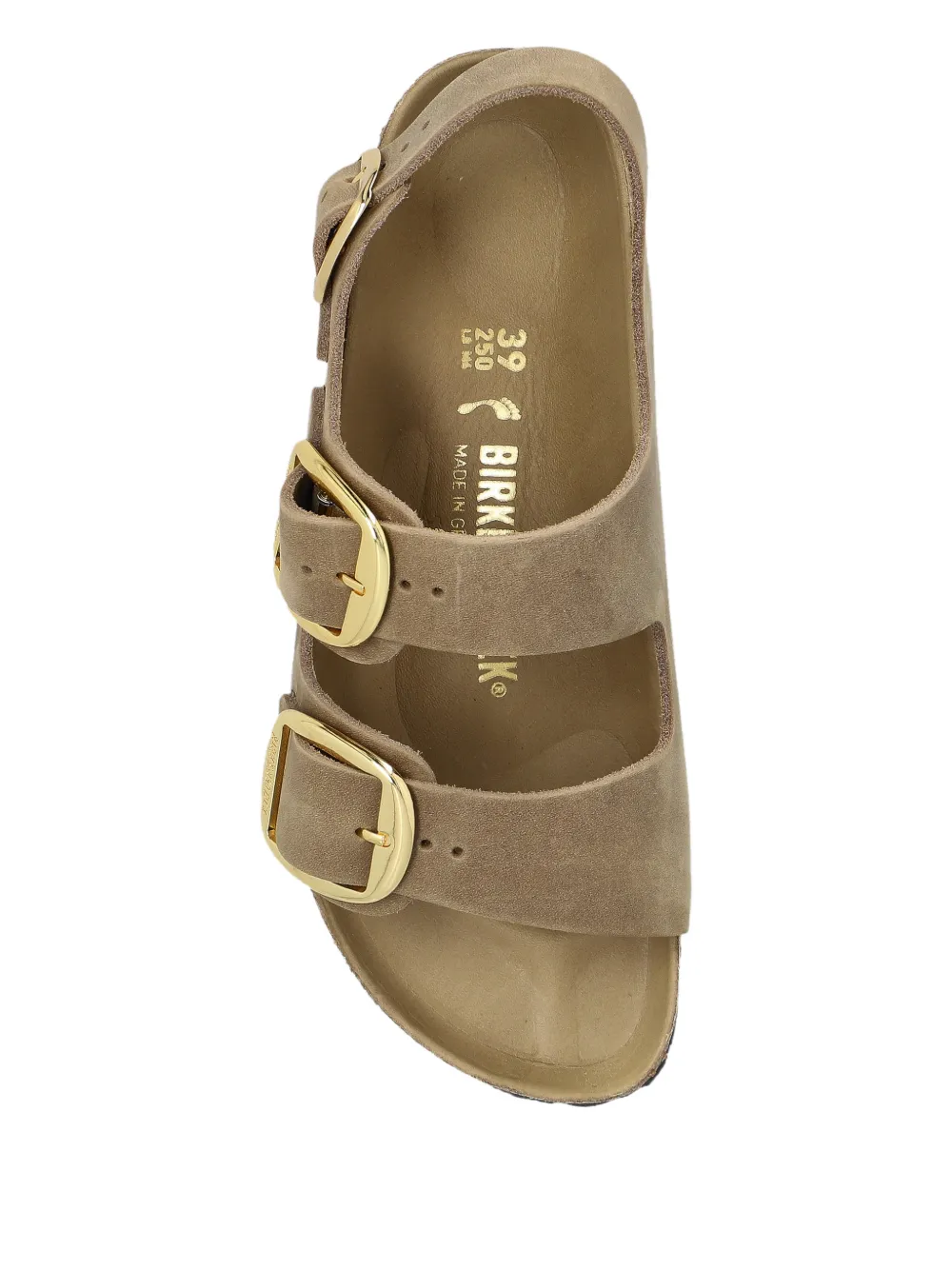 Birkenstock Milano Big Buckle sandalen Beige