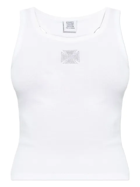 VETEMENTS embellished tank top