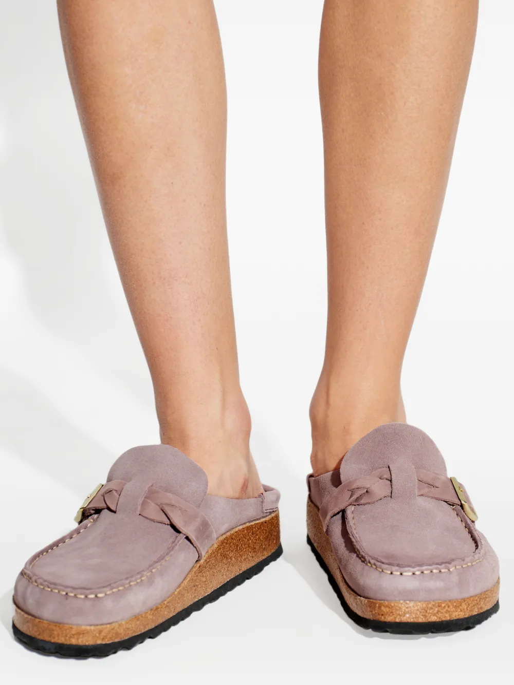 Buckley braided mules