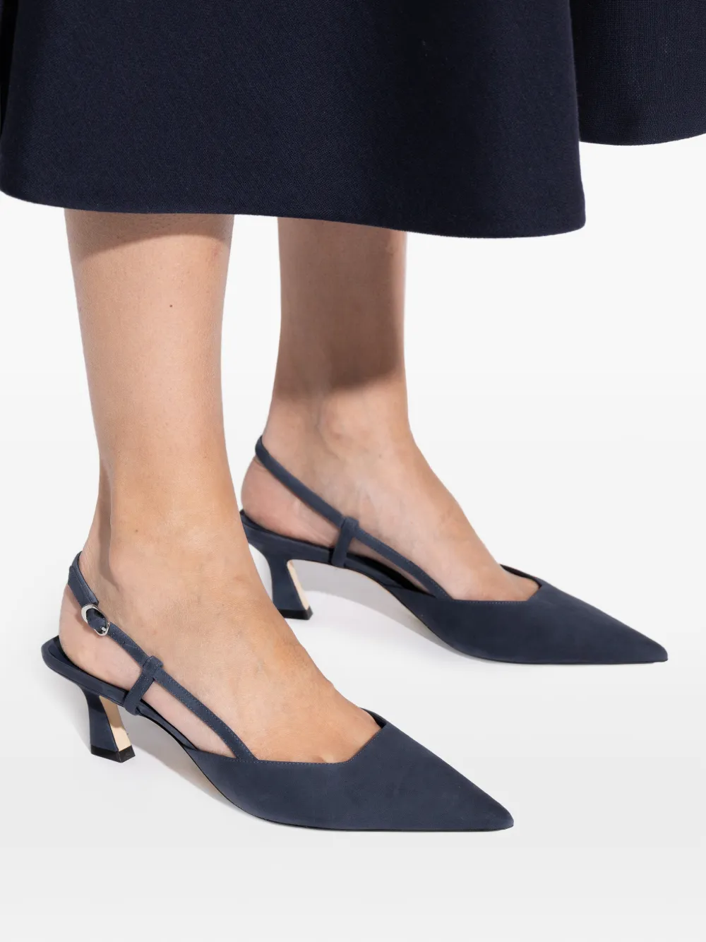 Vinnie Slingback Heeled Pumps