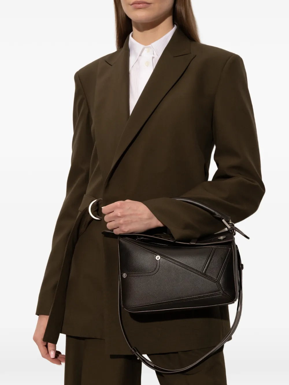 LOEWE small Puzzle tote bag - Zwart