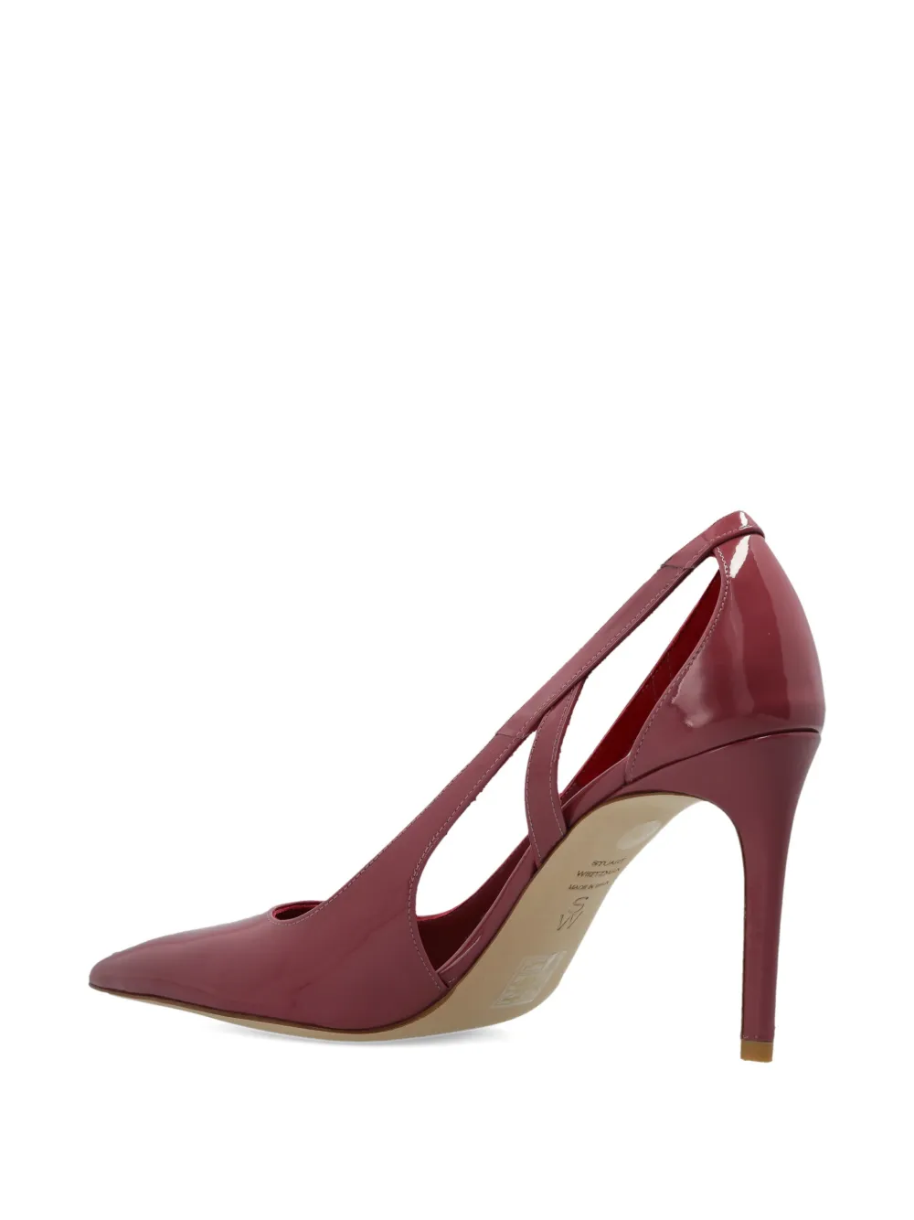 Stuart Weitzman Stuart Power Cutout 85 pumps Roze