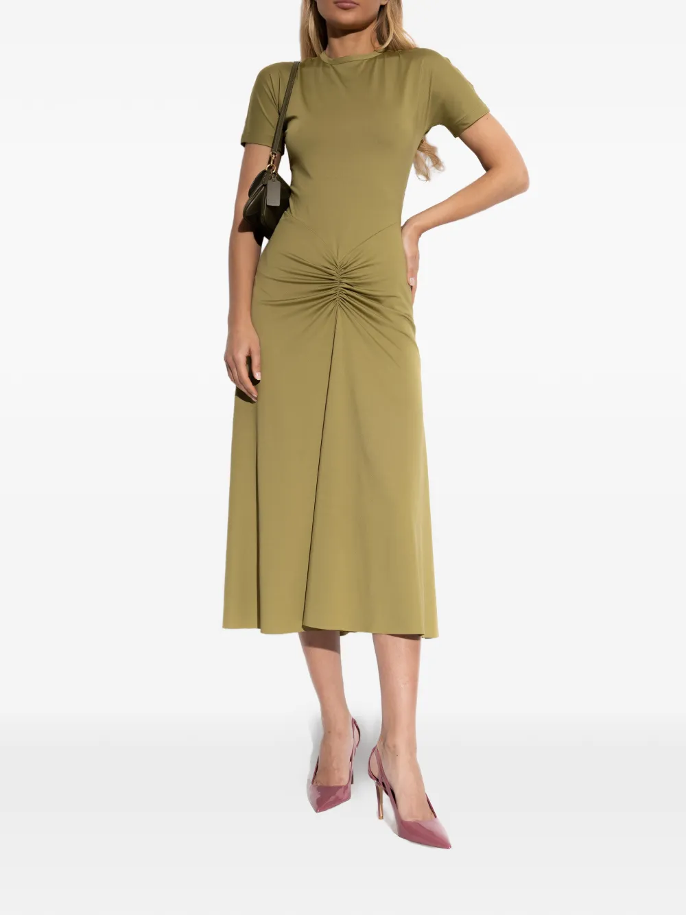 Stuart Weitzman Stuart Power Cutout 85 pumps Roze