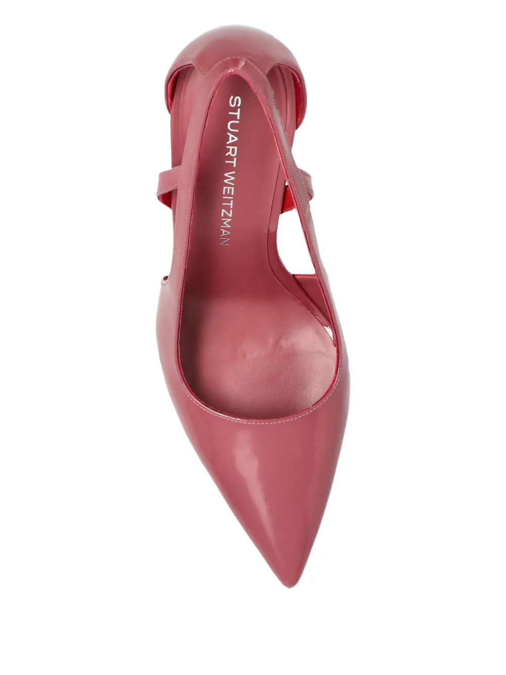 Stuart Weitzman Stuart Power Cutout 85 pumps Roze