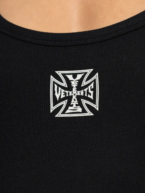 VETEMENTS ボディスーツ | ブラック | FARFETCH JP