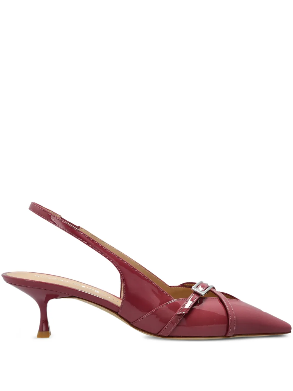 Stuart Weitzman Georgie slingback 50 pumps Rood