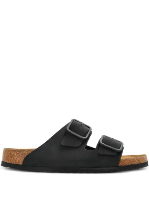 Birkenstock Zürich スエード サンダル | ブラック | FARFETCH JP