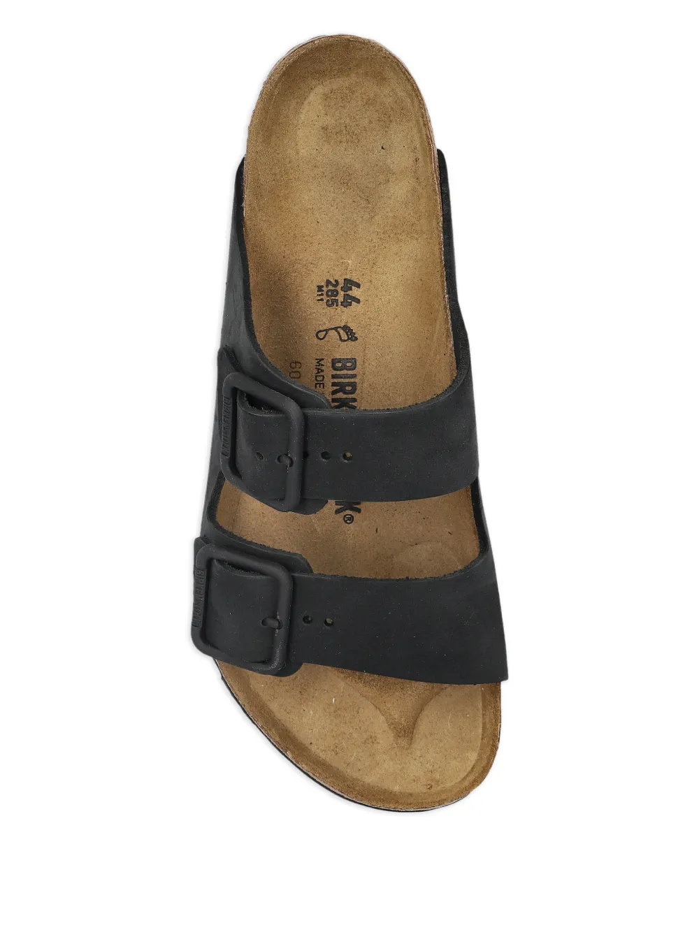 Birkenstock Arizona sandalen met gesp Zwart