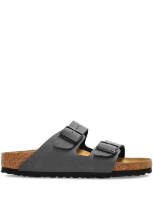Birkenstock Kyoto スエードサンダル | ブラック | FARFETCH JP