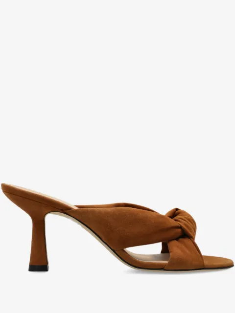 Stuart Weitzman Soplaya knot-detail heeled sandals