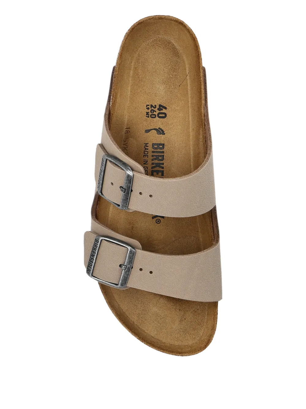 Birkenstock Sandalen met gespbandje Beige