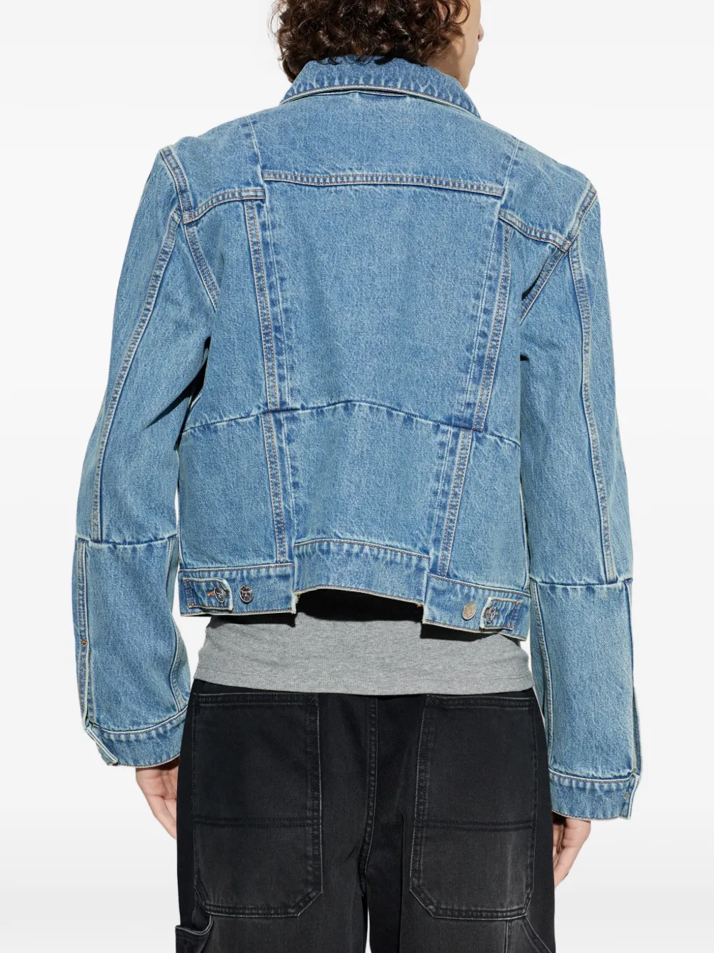VETEMENTS Button-up blauw jack