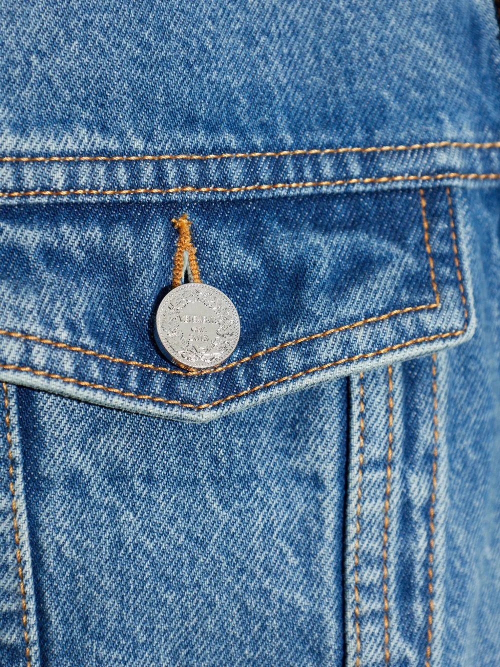 VETEMENTS Button-up blauw jack