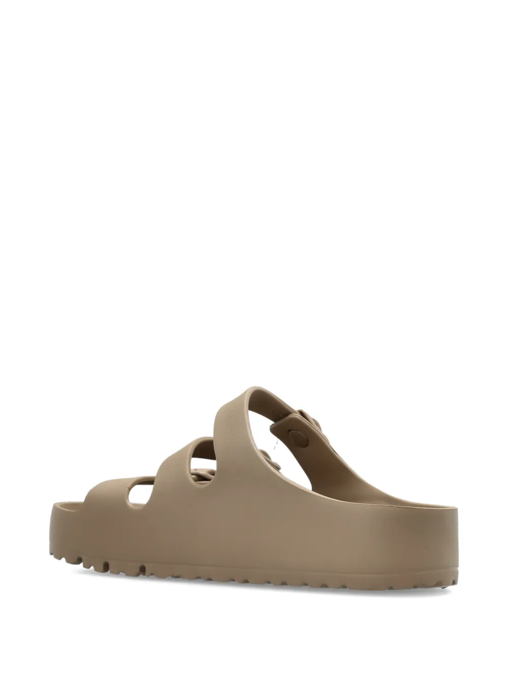 Birkenstock Florida sandalen met gesp Beige