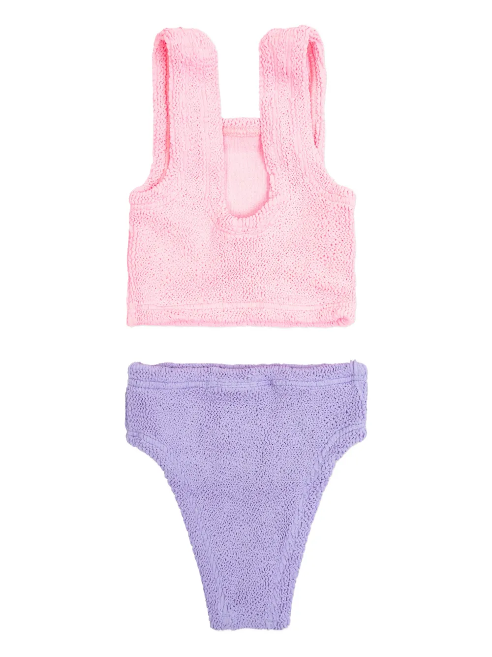 Hunza G Kids Duo gekreukte bikini - Roze