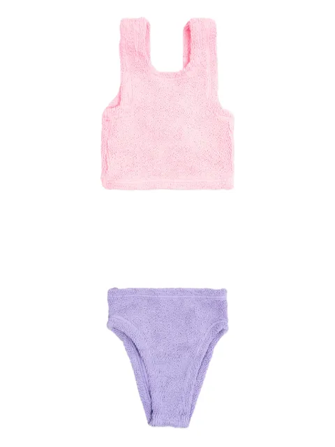 Hunza G Kids Duo crinkle bikini
