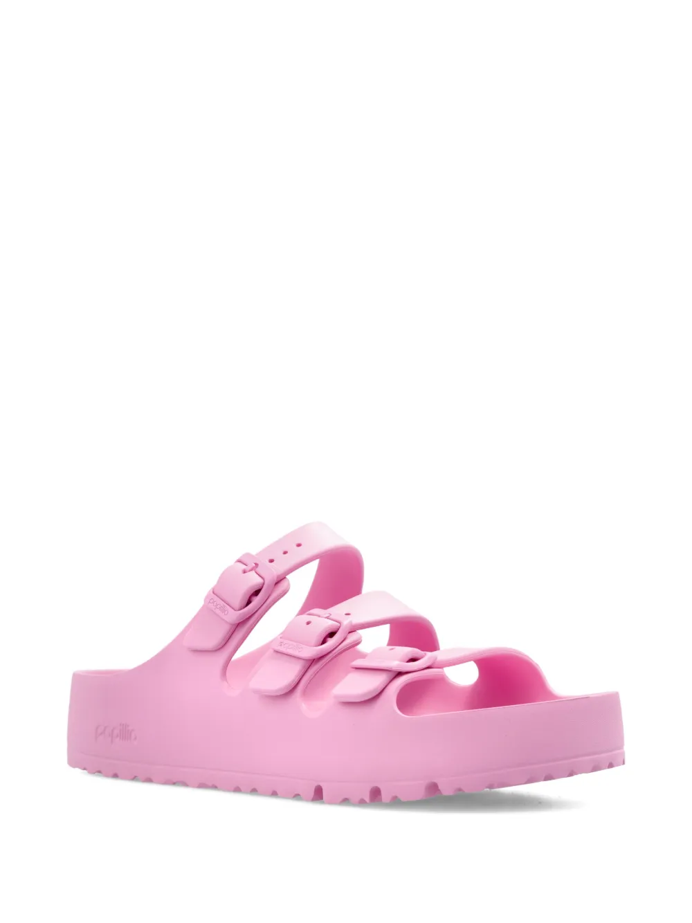 Birkenstock Florida sandalen met gesp Roze