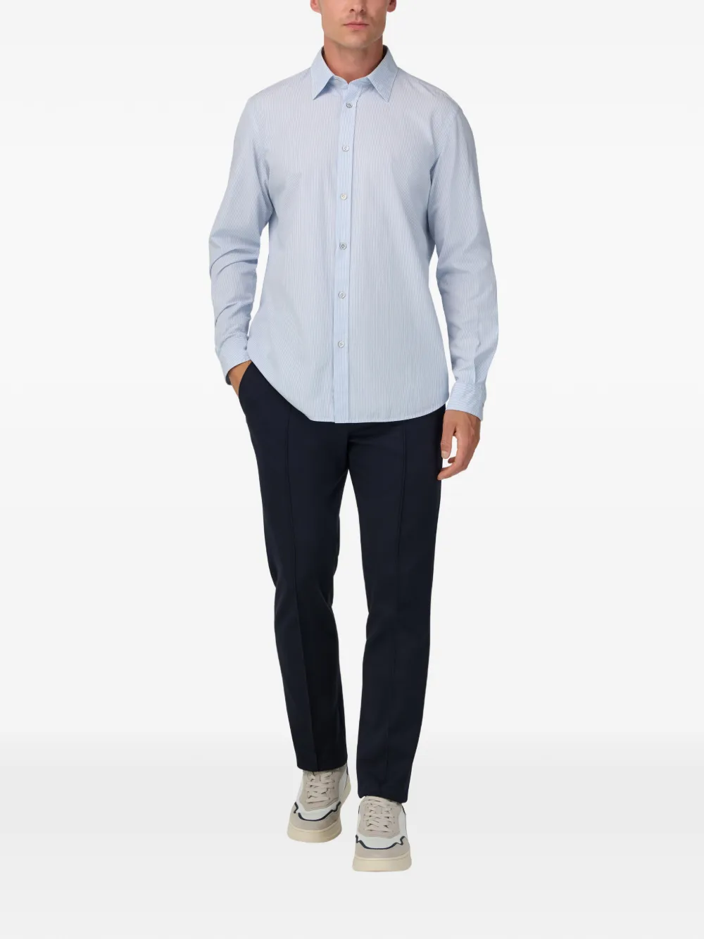 Boggi Milano Roberto drawstring jersey trousers | Chinos | Image 2