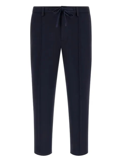 Boggi Milano Roberto drawstring jersey trousers