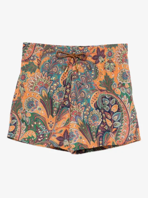 ETRO paisley-print drawstrings swim shorts