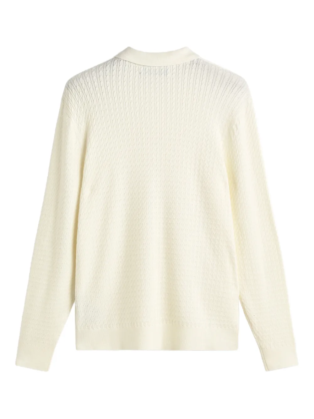 LES HÉRITIERS textured polo shirt - Beige