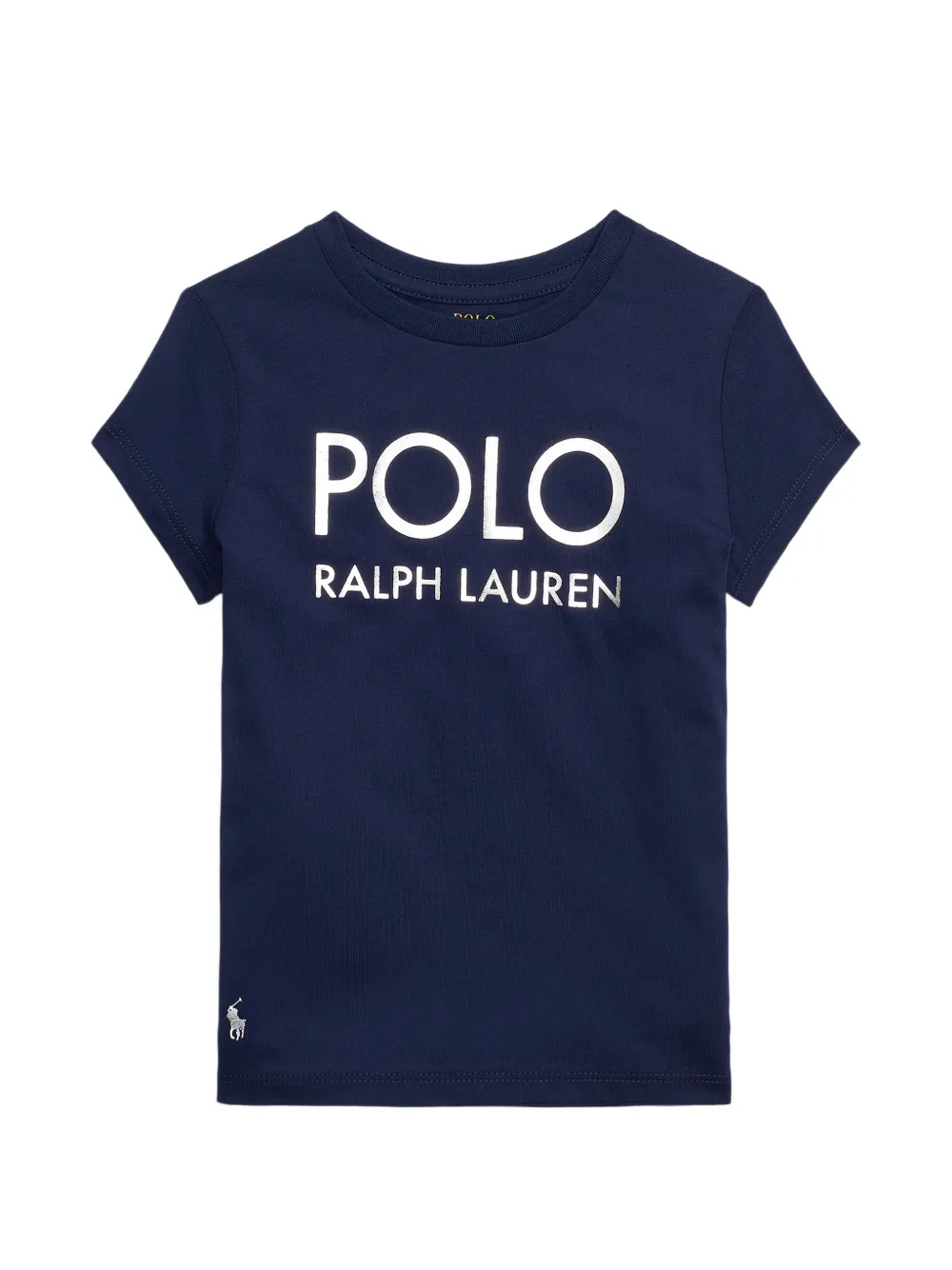 POLO RALPH LAUREN KIDS logo-print T-shirt - Blu
