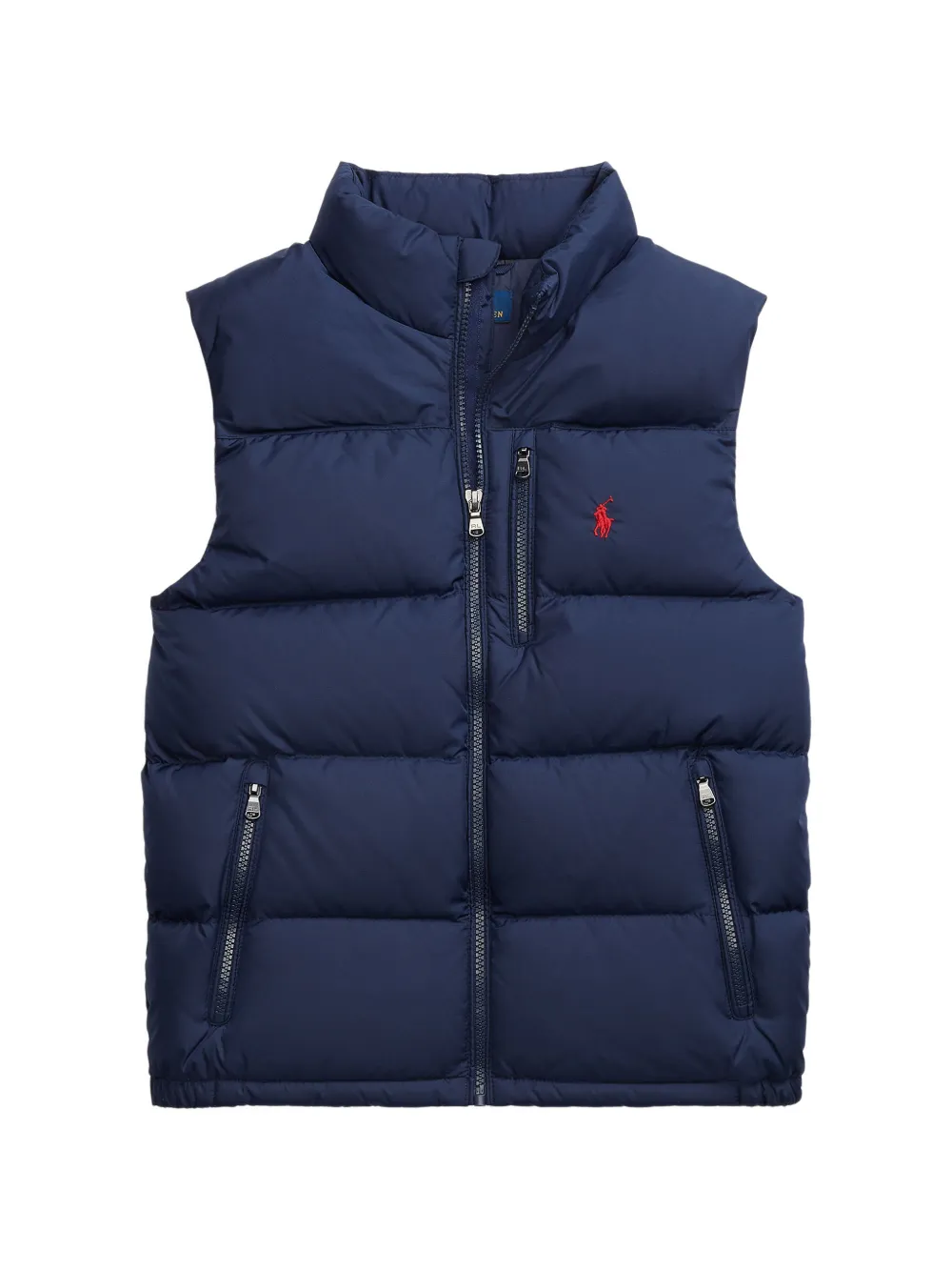 POLO RALPH LAUREN KIDS quilted down gilet - Blau