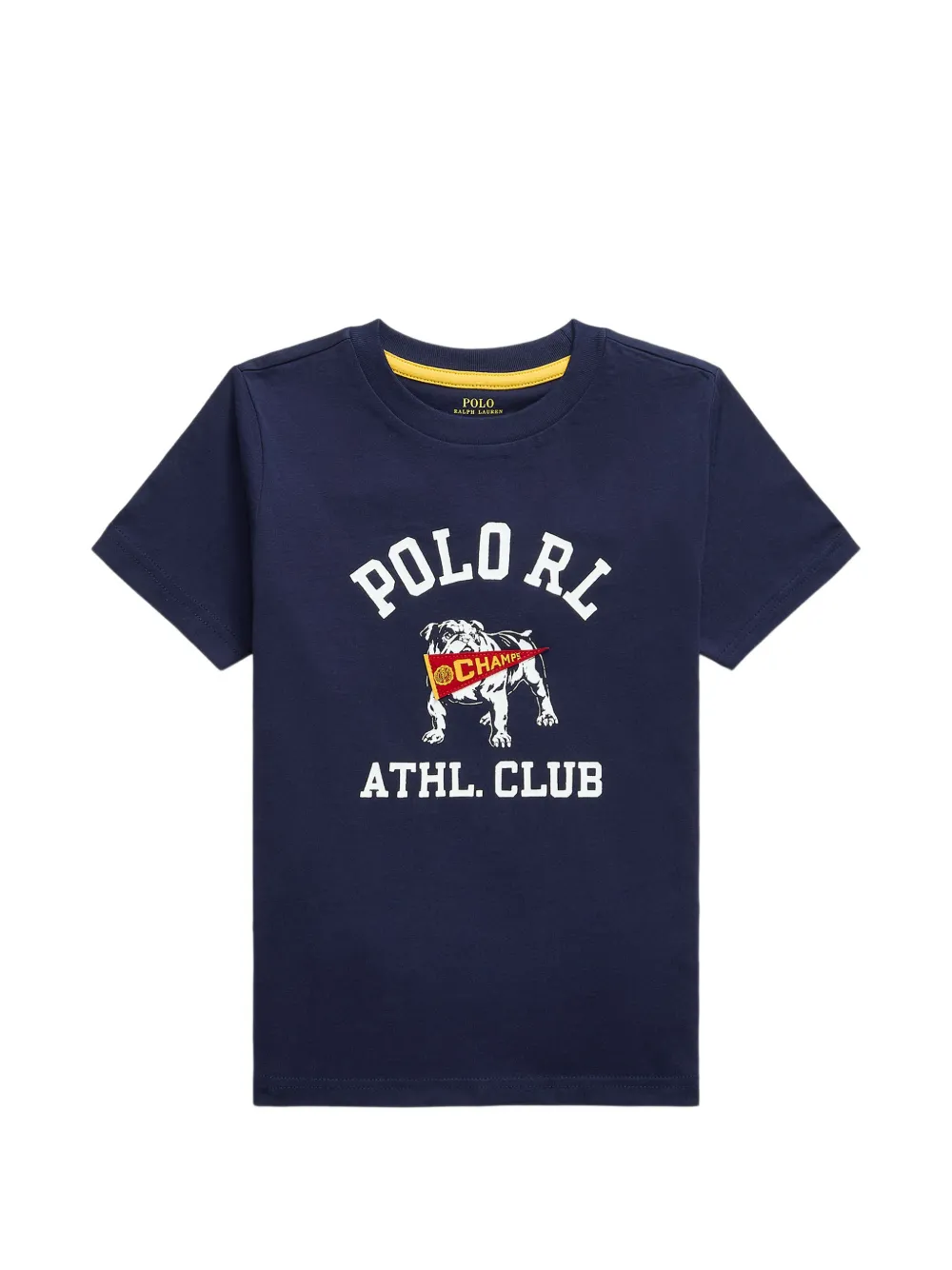 POLO RALPH LAUREN KIDS graphic-print T-shirt - Blu