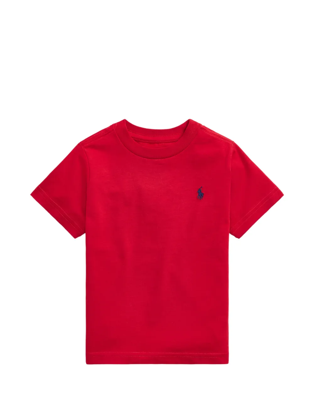 POLO RALPH LAUREN KIDS logo-detail T-shirt - Rosso