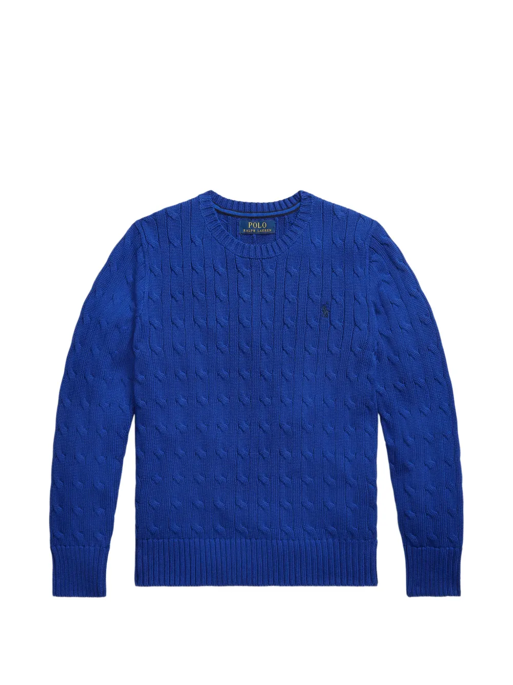 POLO RALPH LAUREN KIDS cable-knit sweater - Blu