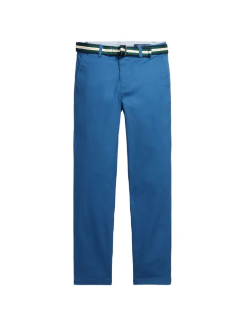 POLO RALPH LAUREN KIDS pantalones con detalle del logo