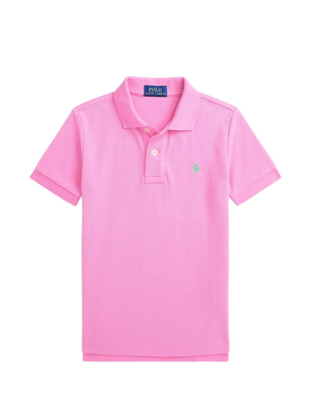 POLO RALPH LAUREN KIDS short-sleeve polo shirt - Rosa