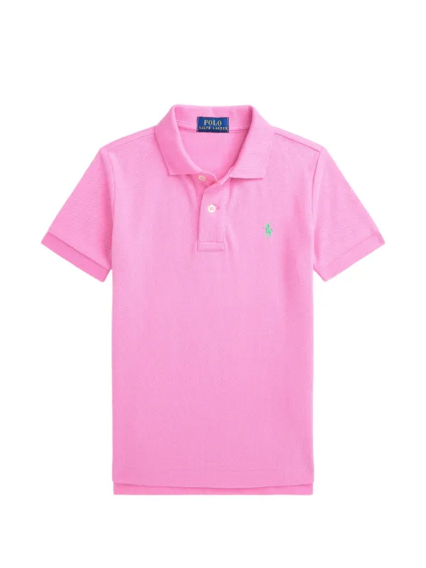 POLO RALPH LAUREN KIDS ショートスリーブ ポロシャツ | ピンク