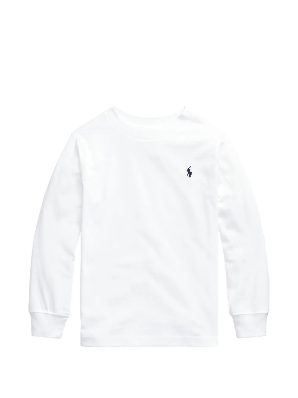 POLO RALPH LAUREN KIDS long-sleeved T-shirt - Bianco