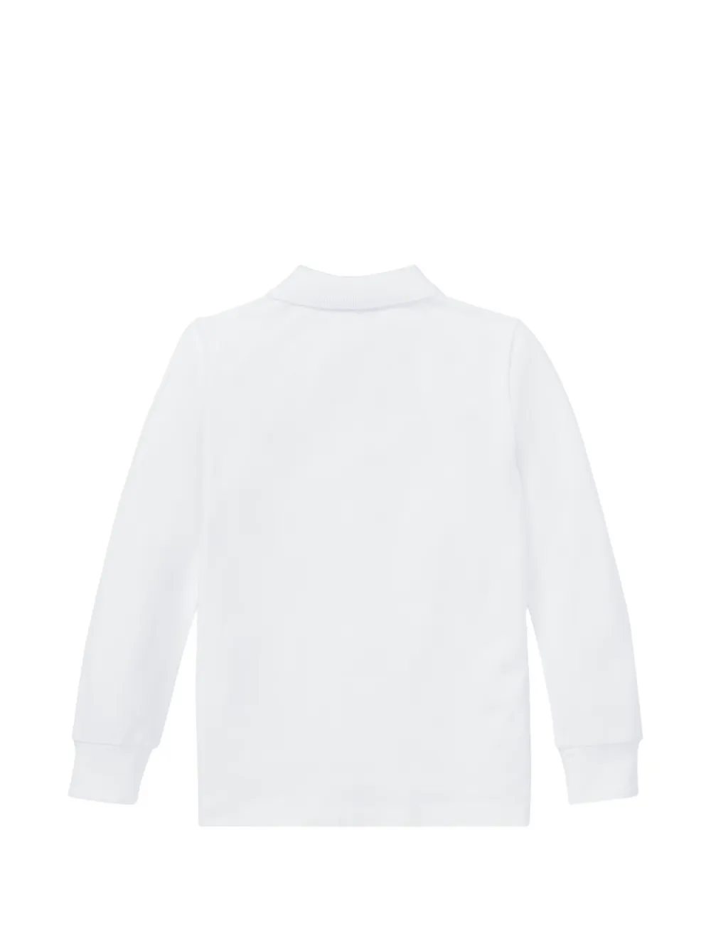 POLO RALPH LAUREN KIDS Poloshirt met lange mouwen Wit