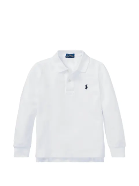 POLO RALPH LAUREN KIDS playera tipo polo manga larga