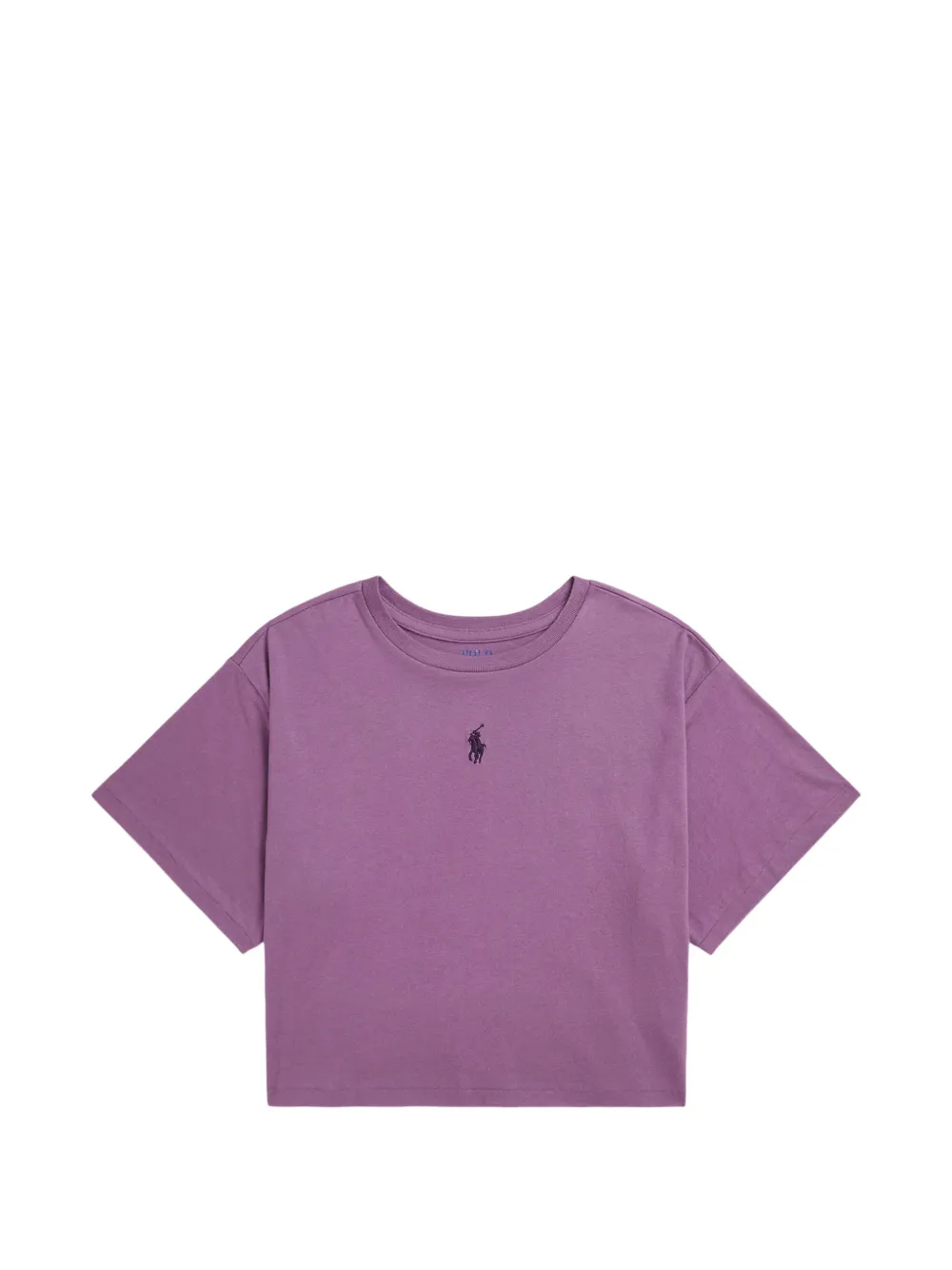 POLO RALPH LAUREN KIDS embroidered T-shirt - Viola