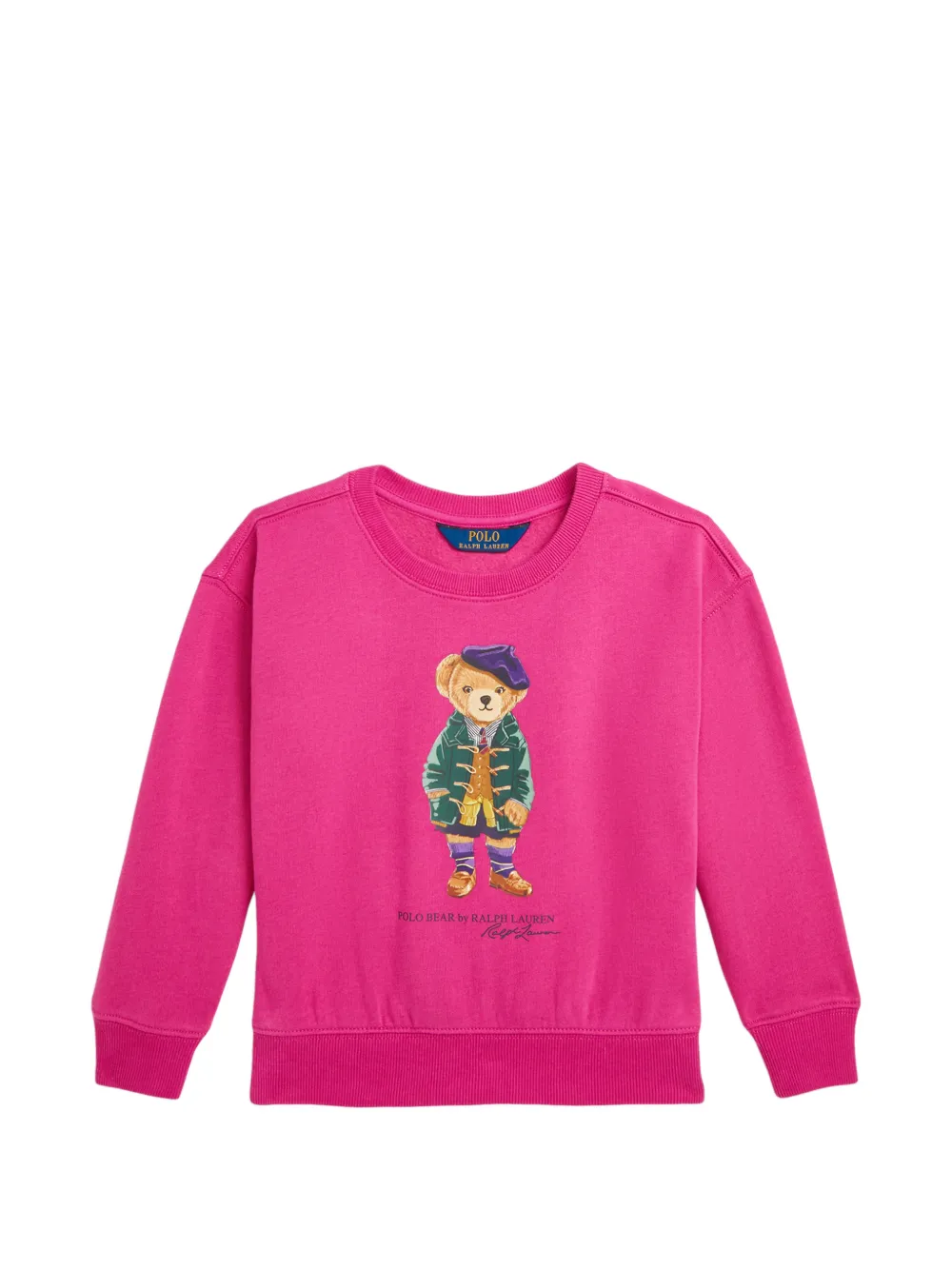 POLO RALPH LAUREN KIDS Polo Bear sweatshirt - Pink