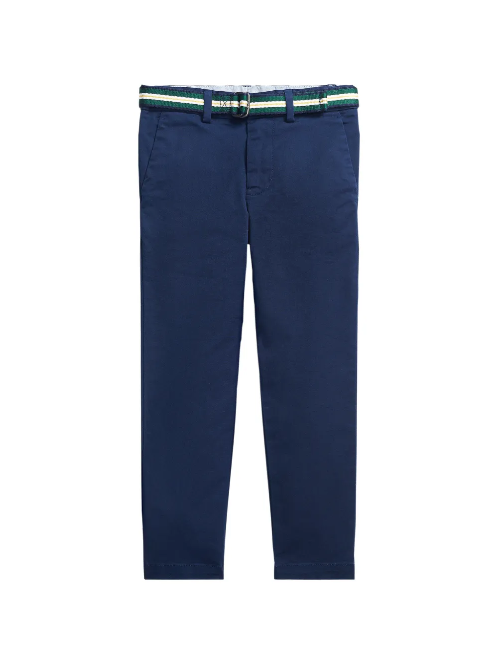 POLO RALPH LAUREN KIDS belted chino trousers - Blu