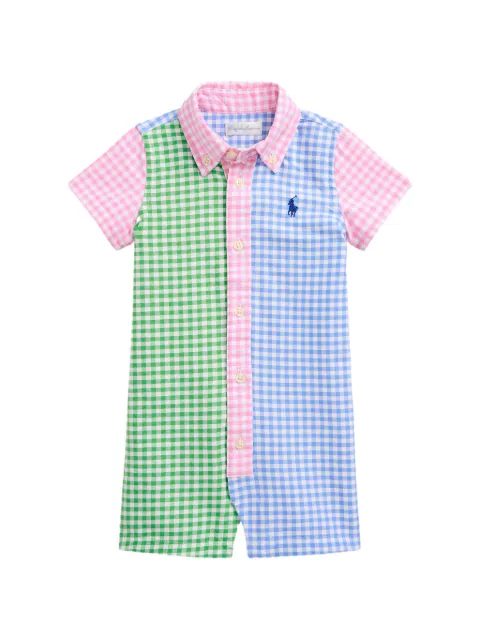 POLO RALPH LAUREN KIDS gingham babywear