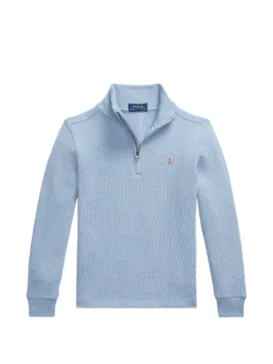 POLO RALPH LAUREN KIDS half-zip Polo Shirt | White | FARFETCH
