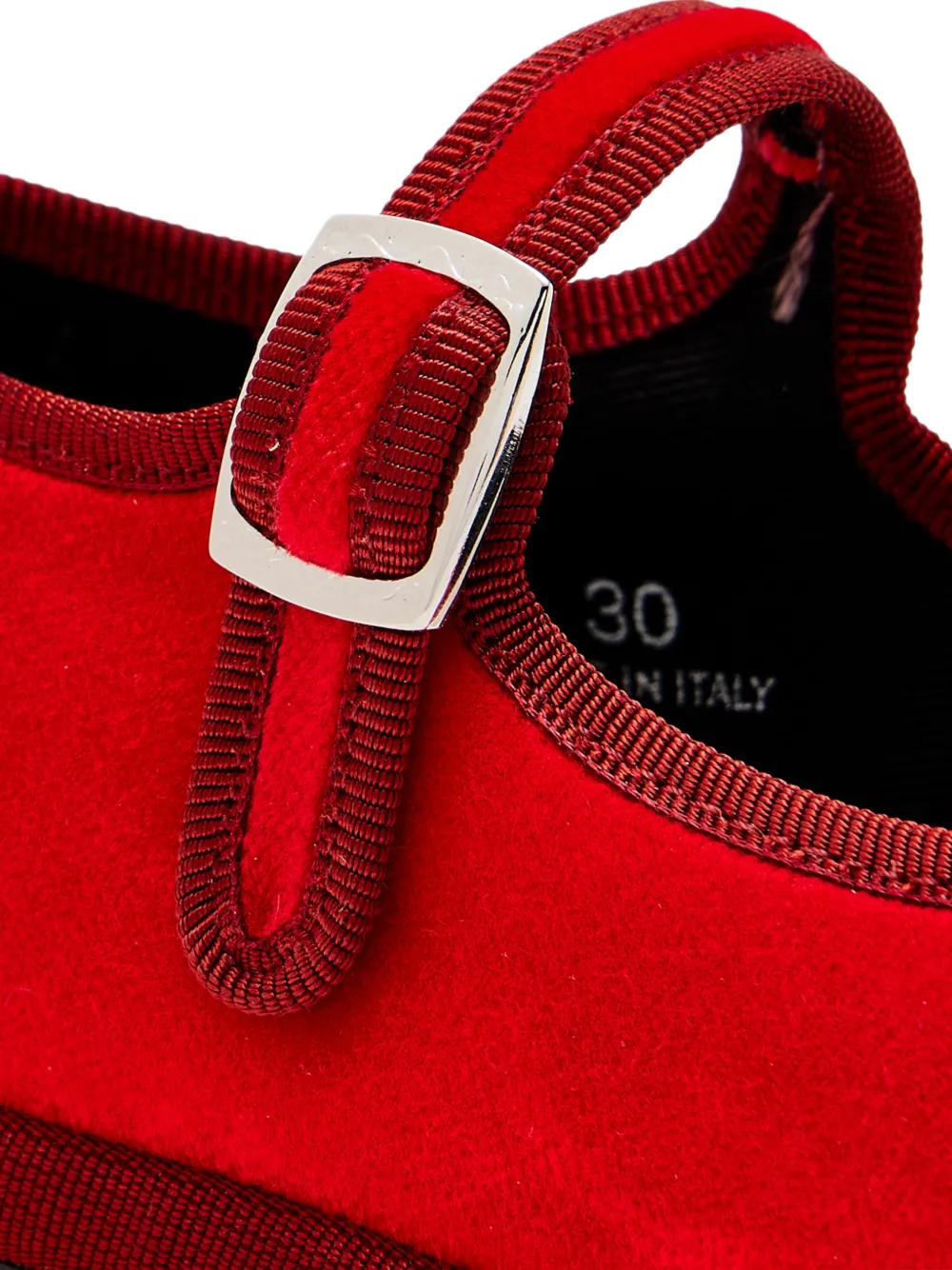 CAPULETTE Ballerina's met gesp Rood